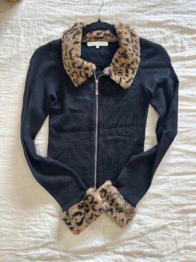 More To Come Cheetah Zipup